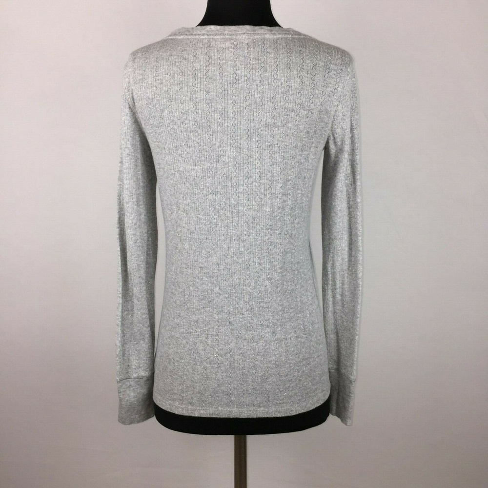 Victoria’s Secret S Metallic Partial Button Front… - image 5